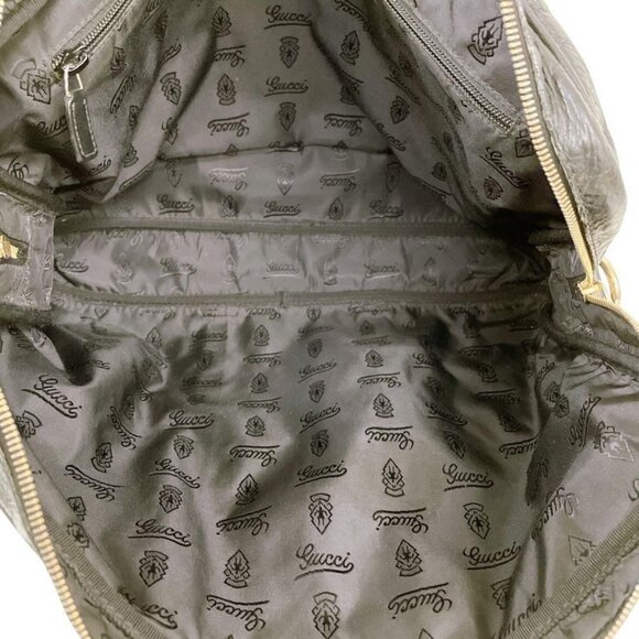 Authentic Gucci GG Guccissima Business Bag Briefcase Crossbody Messenger Mens - Picture 10 of 13